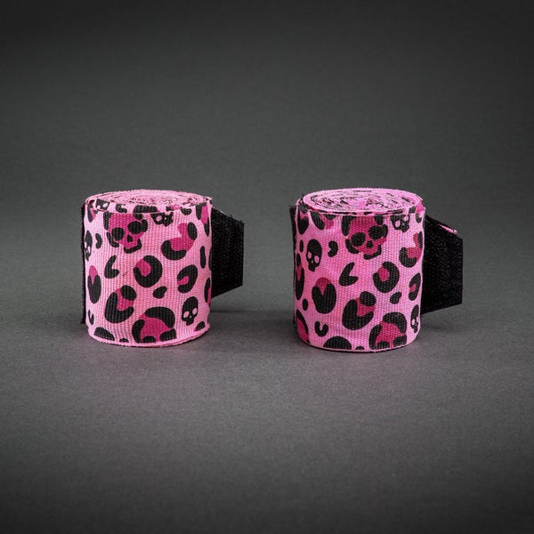 Venum Skull Handwraps Candy Pink/Purple