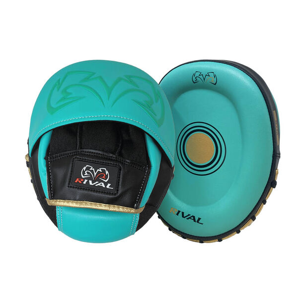 Rival RPM80 Impulse Punch Mitts (26) -Aqua