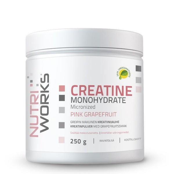 Nutri Works Creatine Monohydrate Pink Grapefruit