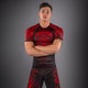 Venum Wolf Atak Rashguard - Short Sleeve (26) - Black/ Red