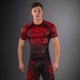 Venum Wolf Atak Rashguard - Short Sleeve (26) - Black/ Red